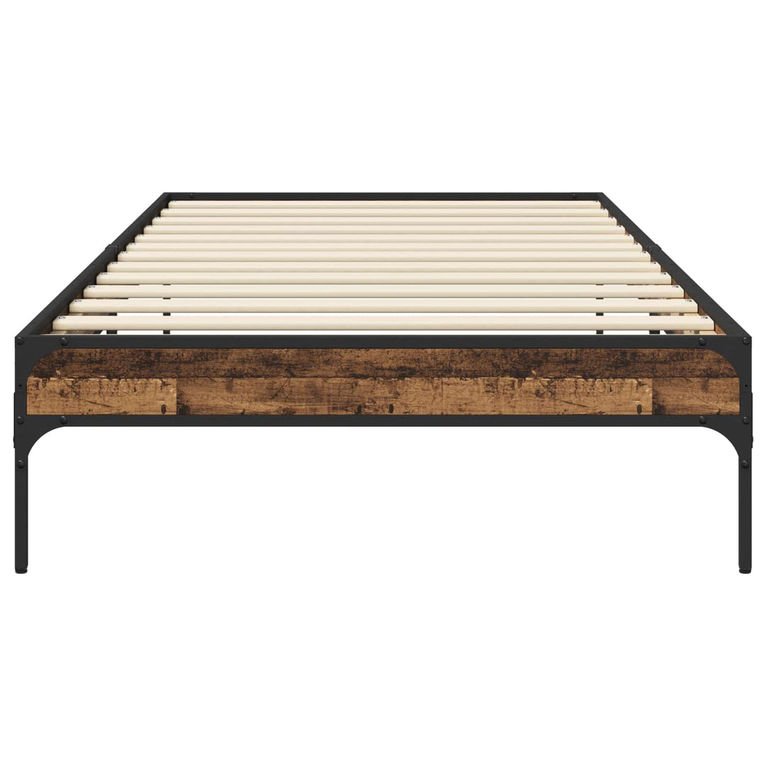 Sengestel Gammelt træ 80 x 200 cm Konstrueret træ