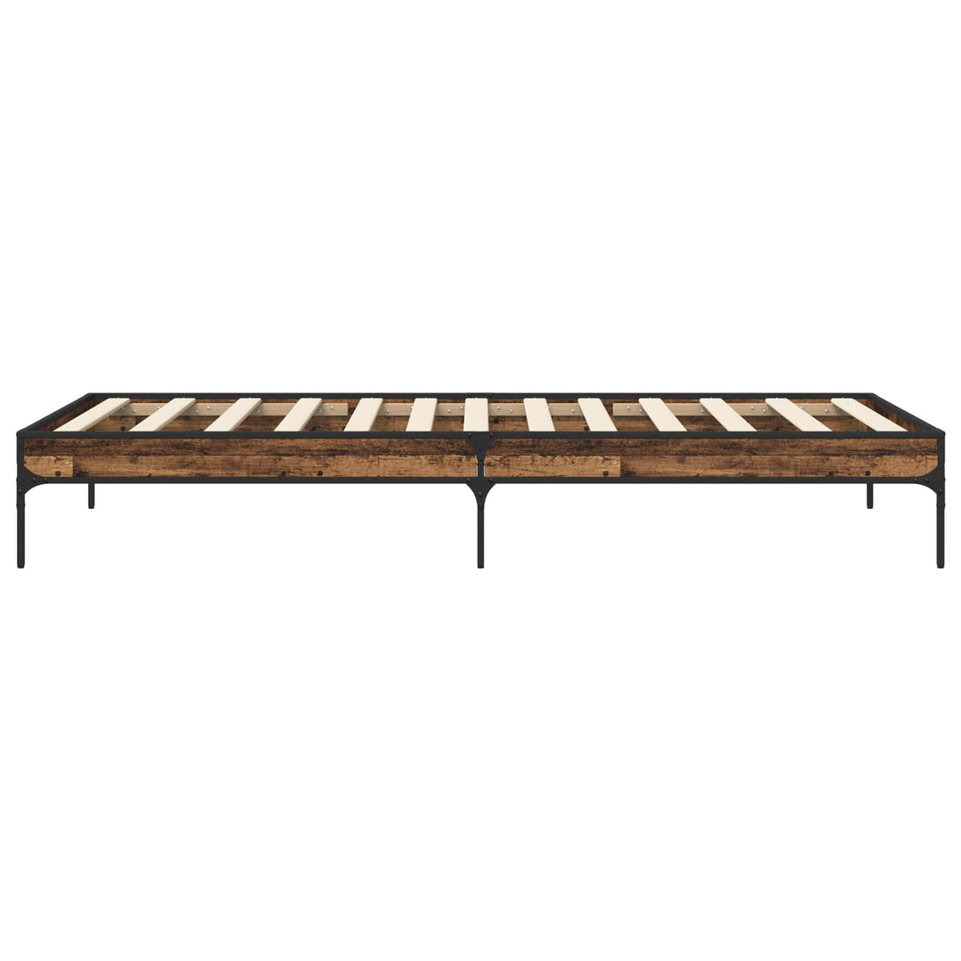 Sengestel Gammelt træ 80 x 200 cm Konstrueret træ