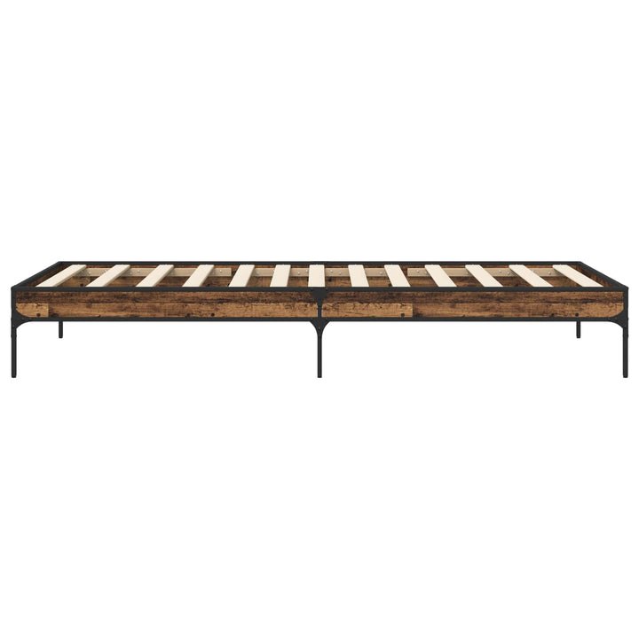 Sengestel Gammelt træ 80 x 200 cm Konstrueret træ