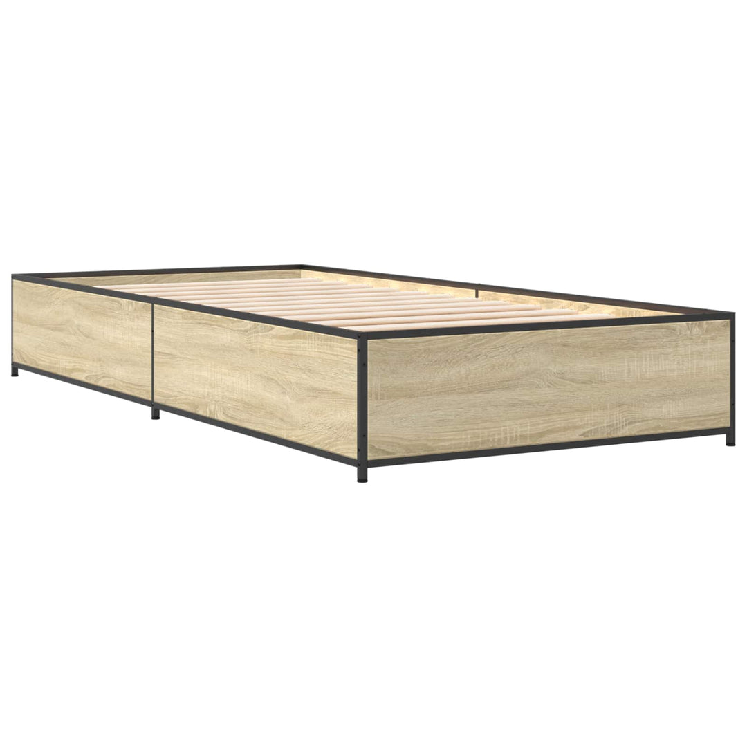 Sengestel Sonoma-eg 80 x 200 cm Konstrueret træ