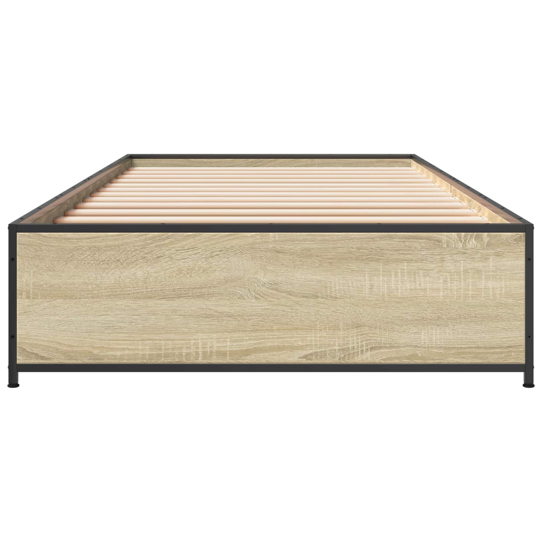 Sengestel Sonoma-eg 80 x 200 cm Konstrueret træ