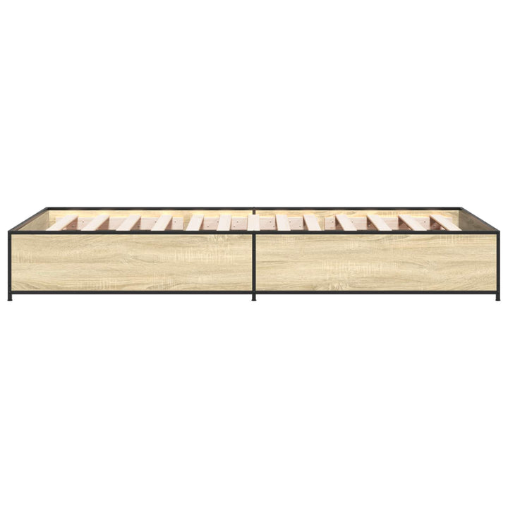 Sengestel Sonoma-eg 80 x 200 cm Konstrueret træ