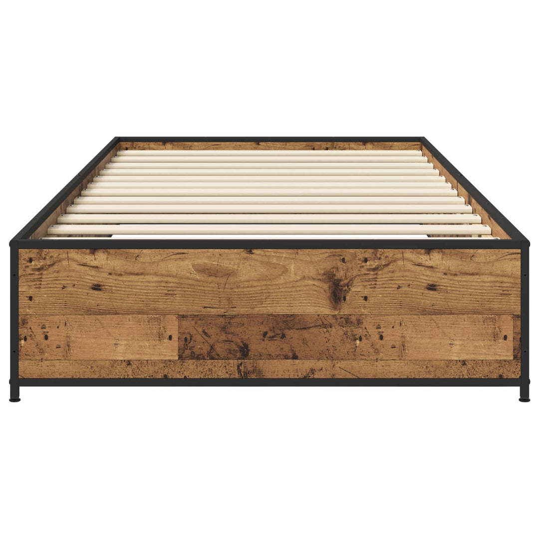 Sengestel Gammelt træ 80 x 200 cm Konstrueret træ