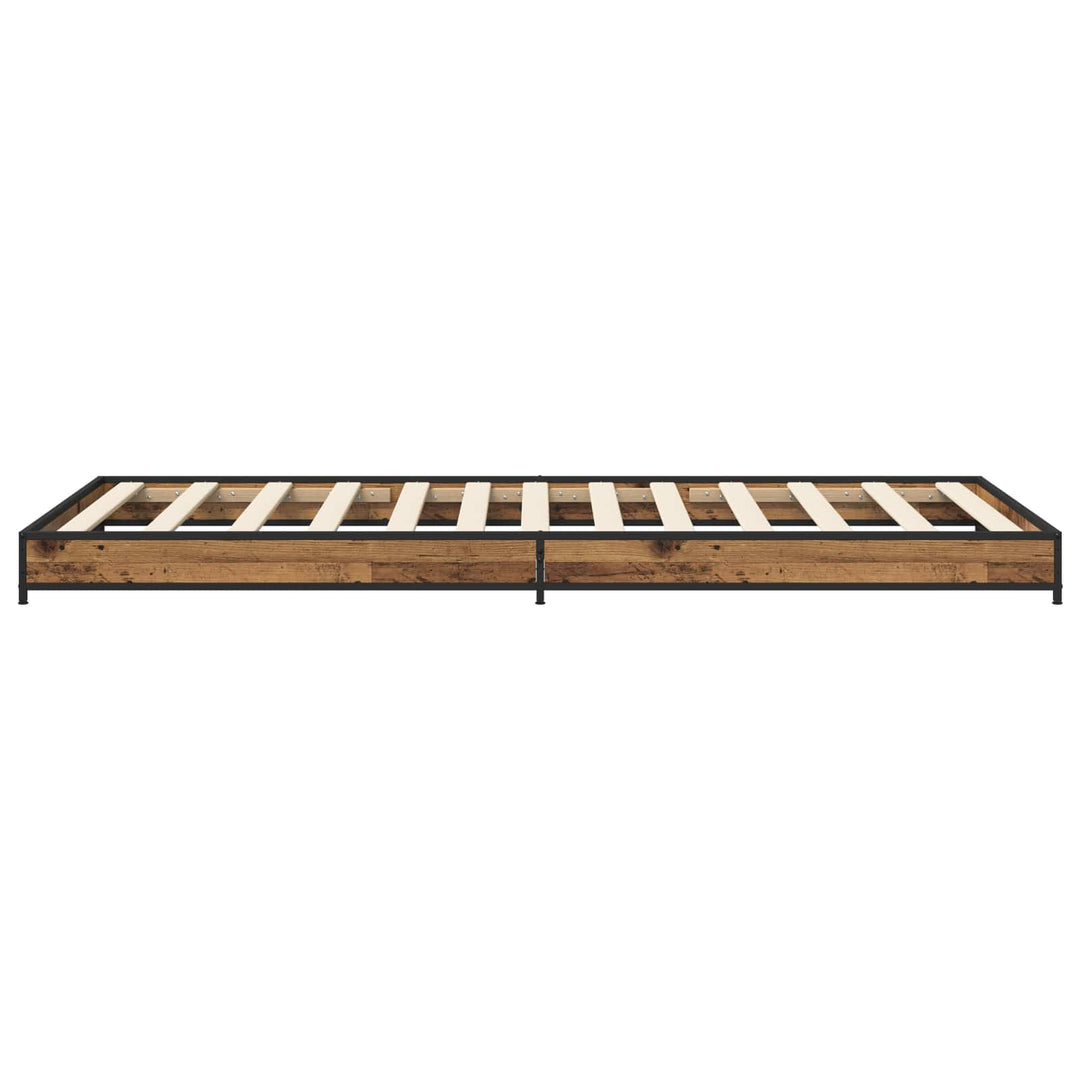Sengestel Gammelt træ 80 x 200 cm Konstrueret træ