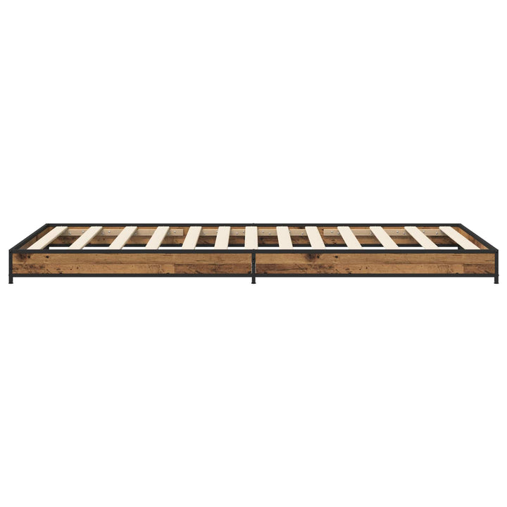 Sengestel Gammelt træ 80 x 200 cm Konstrueret træ