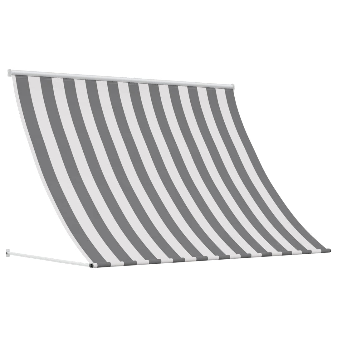 Markise Anthracit og hvid 300 x 150 cm