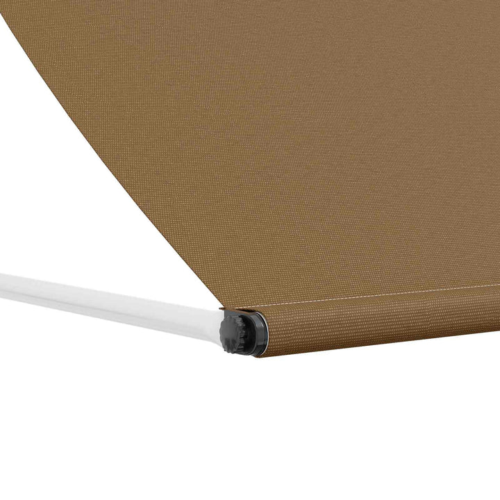 Markise Beige 250 x 150 cm 180 g / m² polyester med PU-belægning