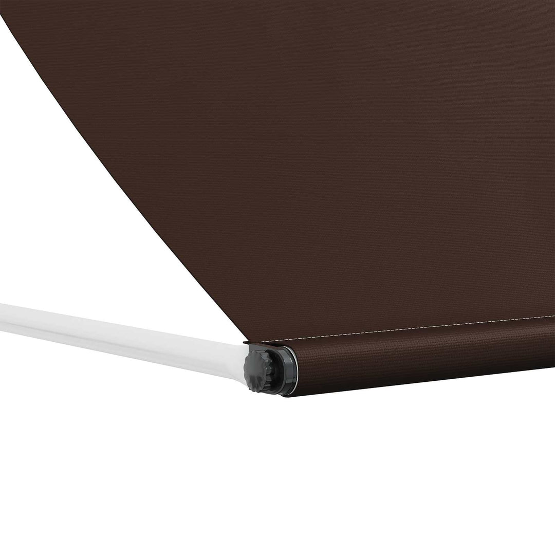 Markise Brun 200 x 150 cm 180 g / m² polyester med PU-belægning