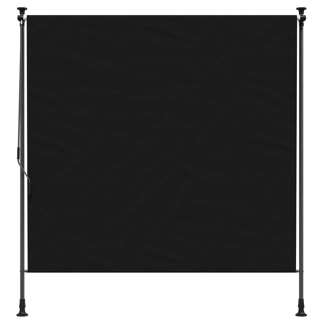 Udendørs Rullegardin Sort 100 x 270 cm