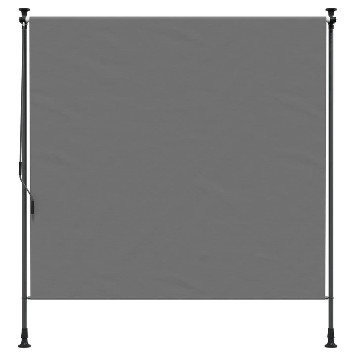 Udendørs Rullegardin Lysegrå 100 x 270 cm