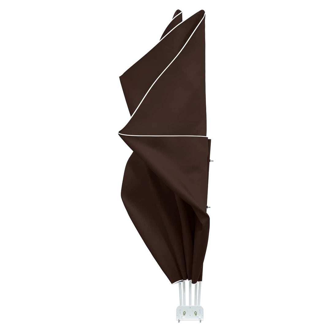 Balkon Afskærmning 240 x 160 cm Polyester Rektangulær Brun