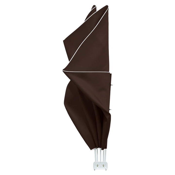 Balkon Afskærmning 240 x 160 cm Polyester Rektangulær Brun
