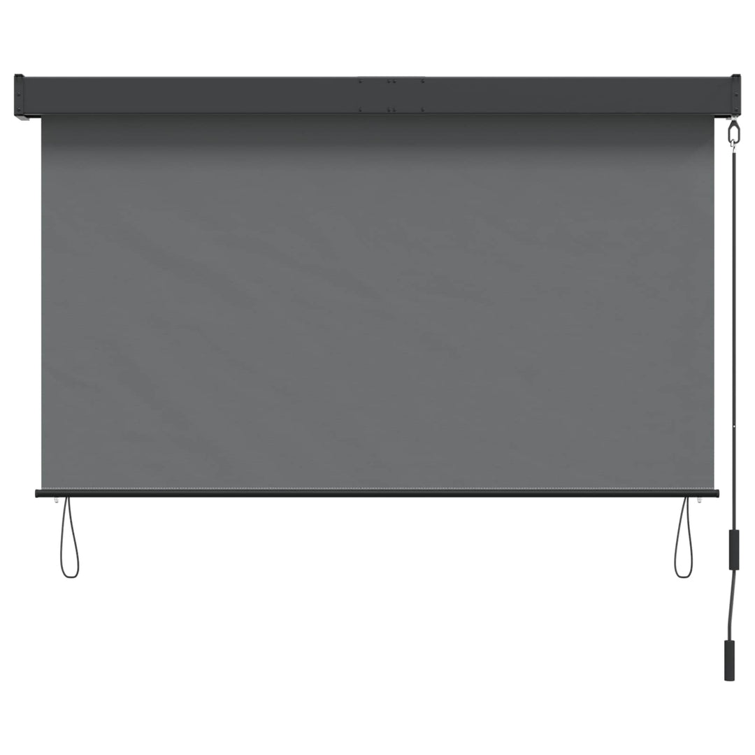 Rullegardin Lysegrå 60 x 250 cm Stof og Aluminium