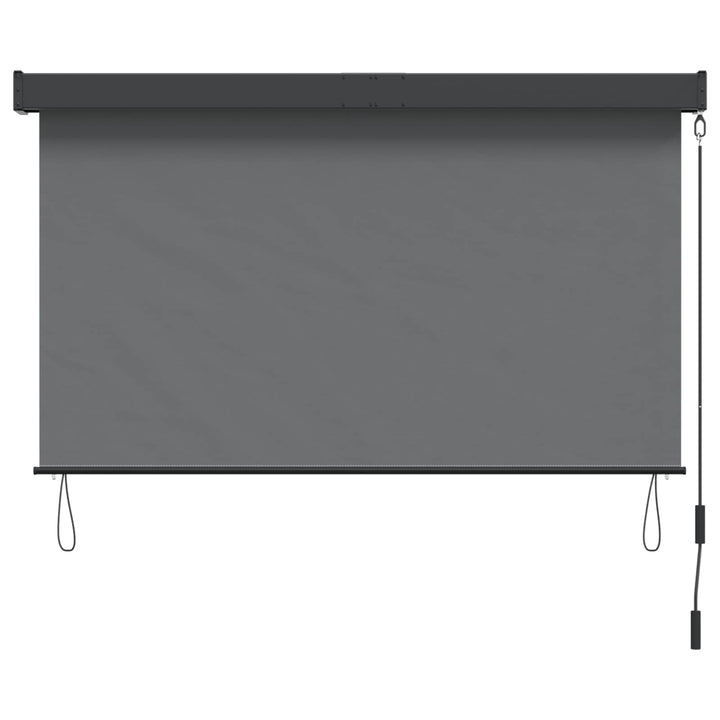 Rullegardin Lysegrå 60 x 250 cm Stof og Aluminium