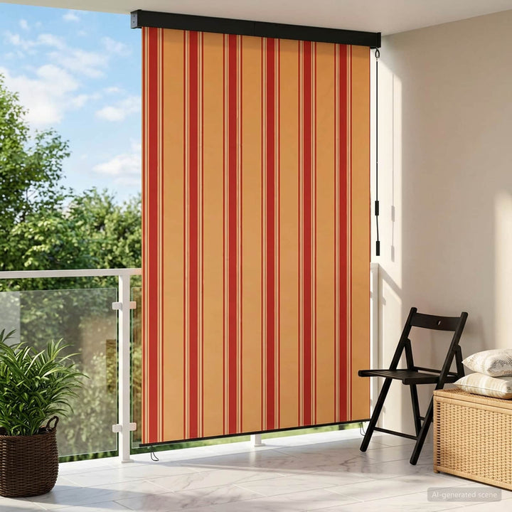 Rullegardin Flerfarvet 100 x 250 cm Stof og Aluminium