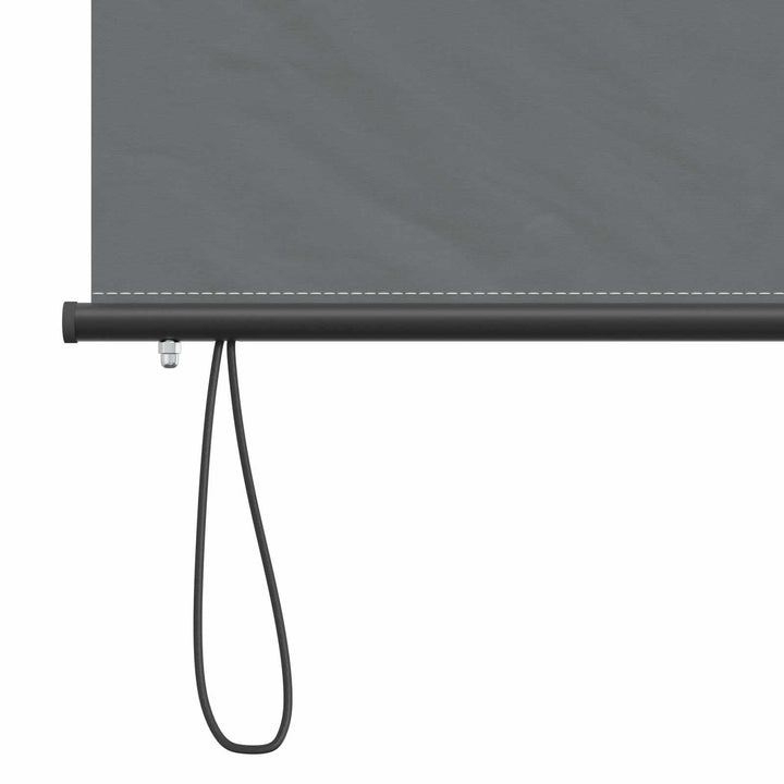 Rullegardin Lysegrå 120 x 250 cm Stof og Aluminium