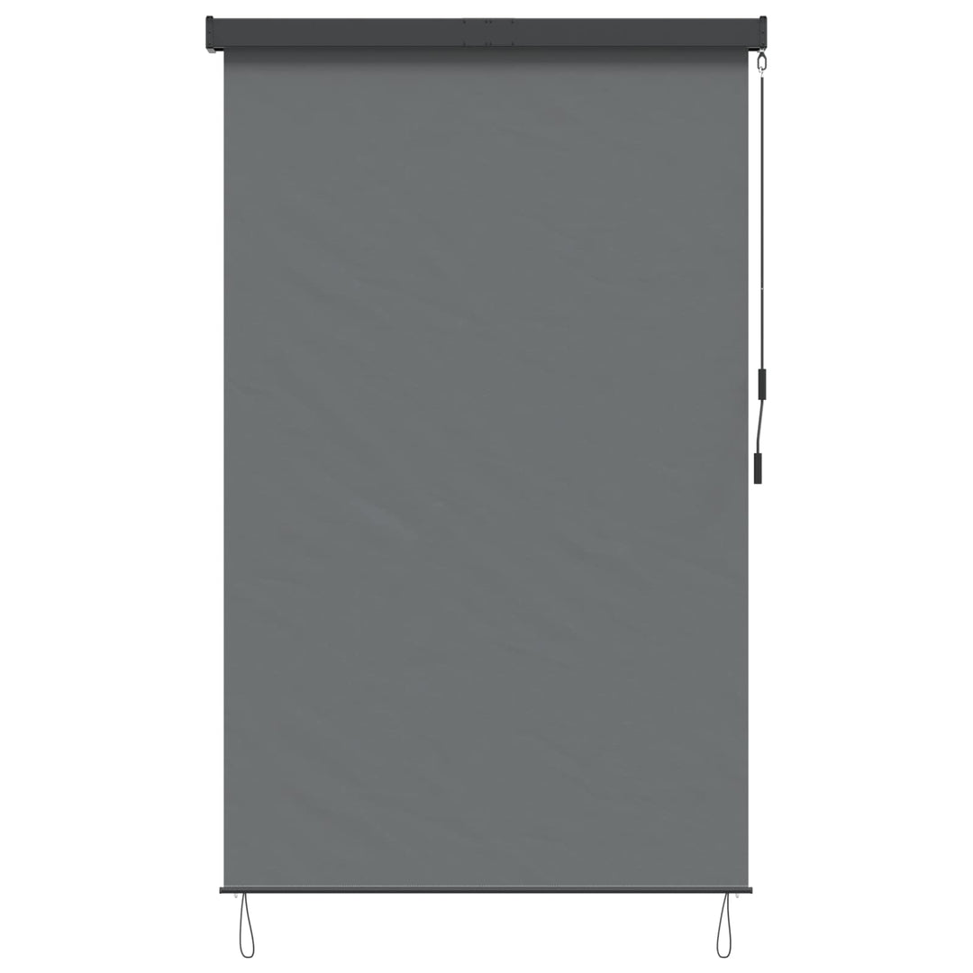 Rullegardin Lysegrå 120 x 250 cm Stof og Aluminium