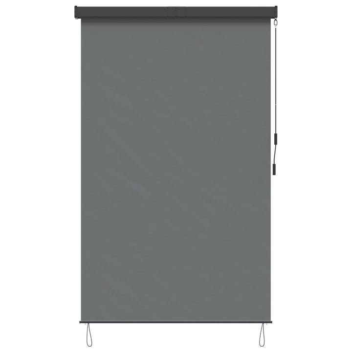 Rullegardin Lysegrå 120 x 250 cm Stof og Aluminium