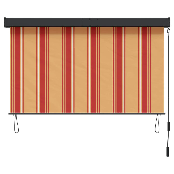 Rullegardin Flerfarvet 140 x 250 cm Stof og Aluminium