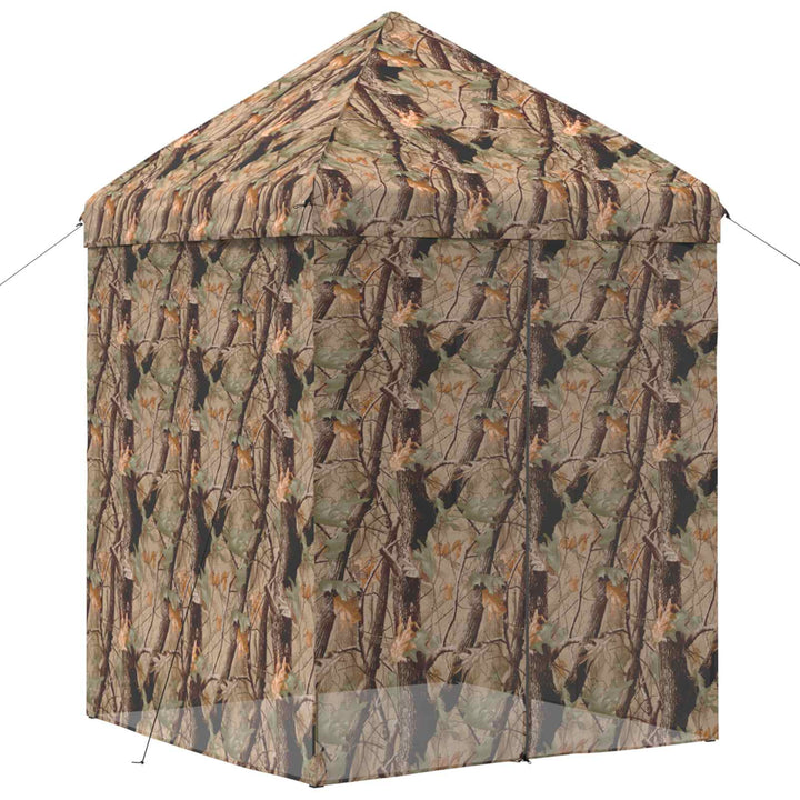 Pop-up Skur med 4 Sidevægge 2 x 2 m Skov Camouflage