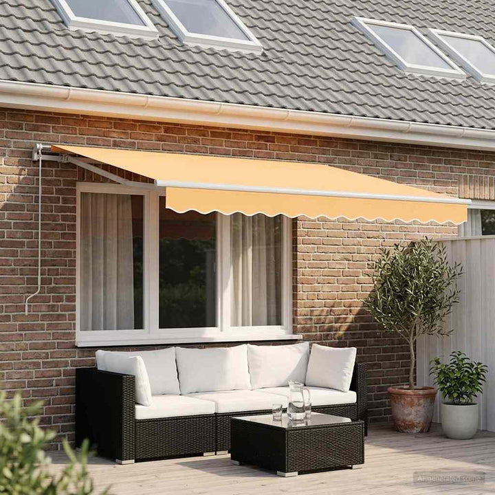 Reservedug til markise Sandfarvet 3 x 2,5 m Polyester