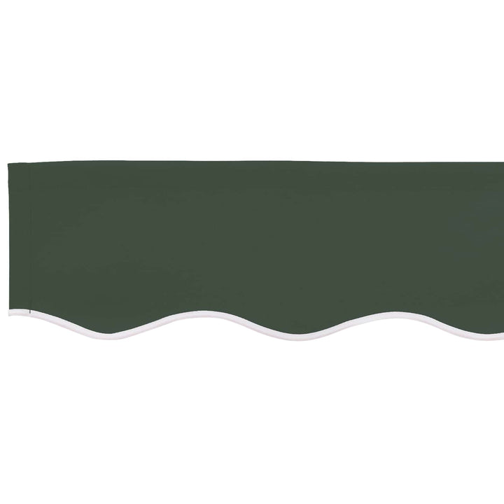 Reservedug til markise Mørkegrøn 4 × 3,5 m Polyester