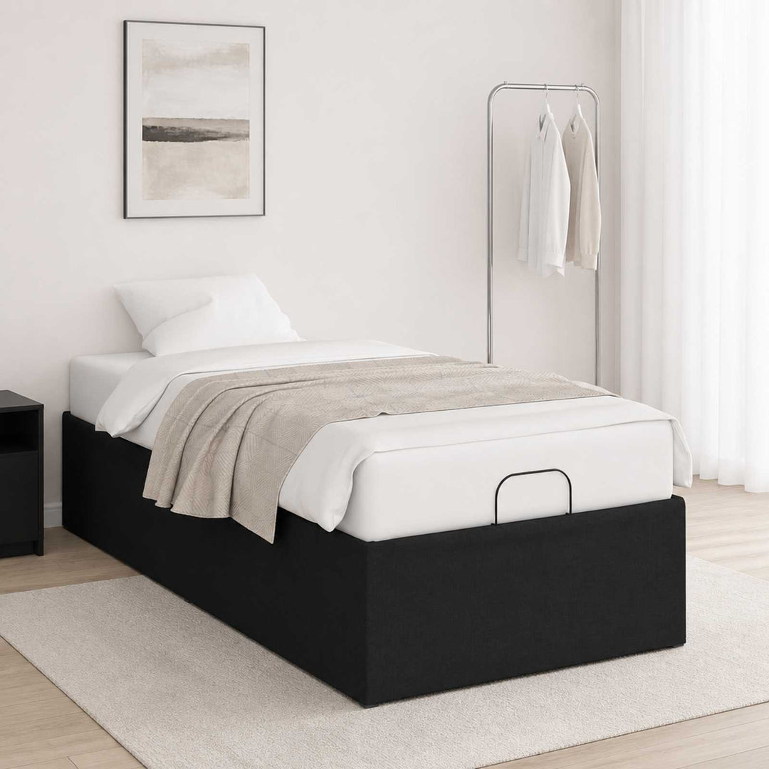 Elektrisk Justerbar Sengetramme Sort 200 x 90 x 33,5 cm Stål