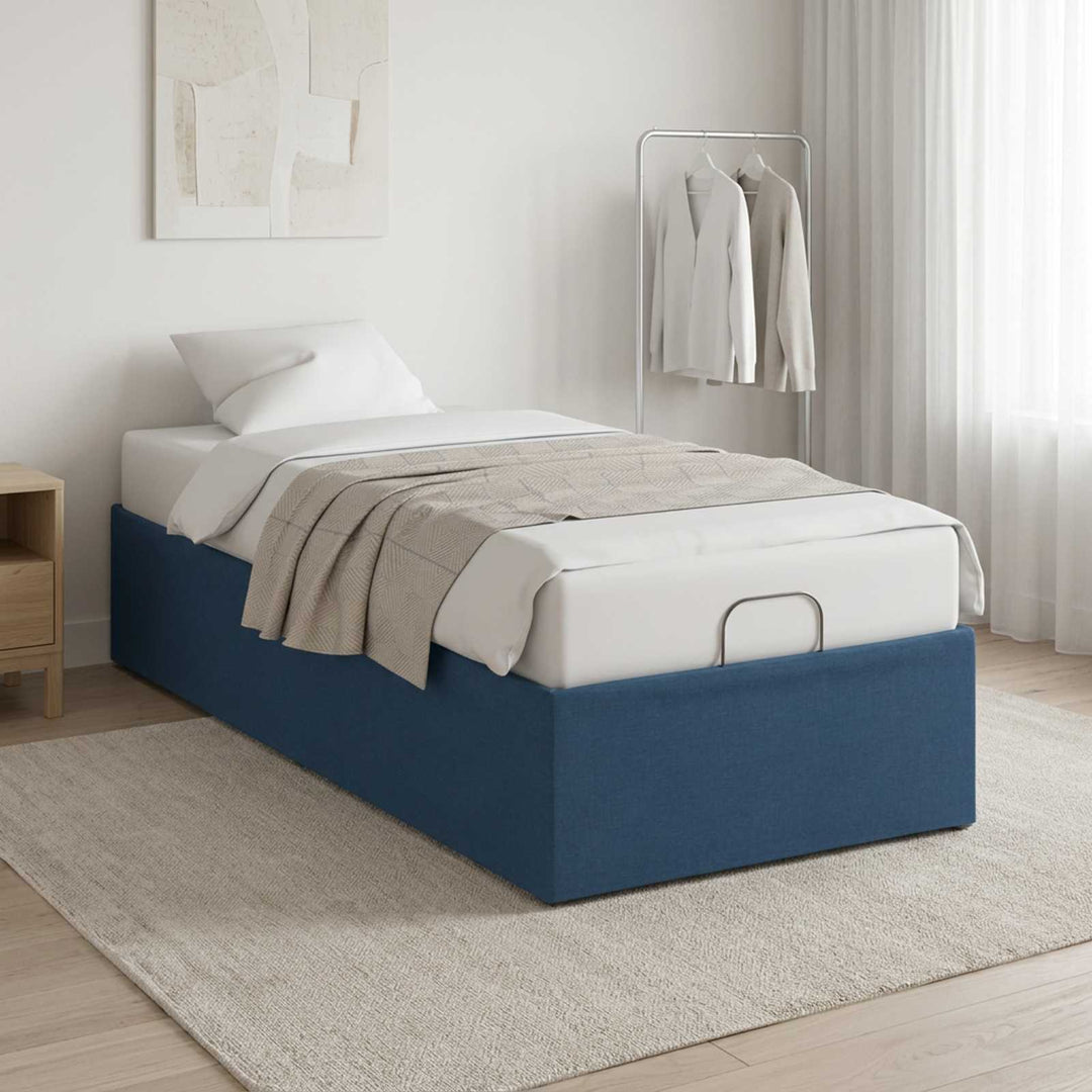 Elektrisk Justerbar Sengetramme Blå 200 x 100 x 33,5 cm Stål