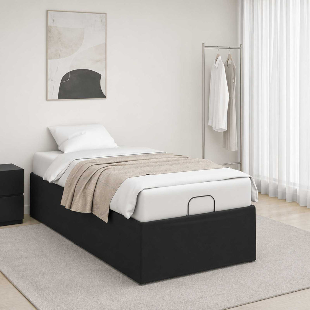 Elektrisk Justerbar Sengetramme Sort 200 x 90 x 33,5 cm Stål