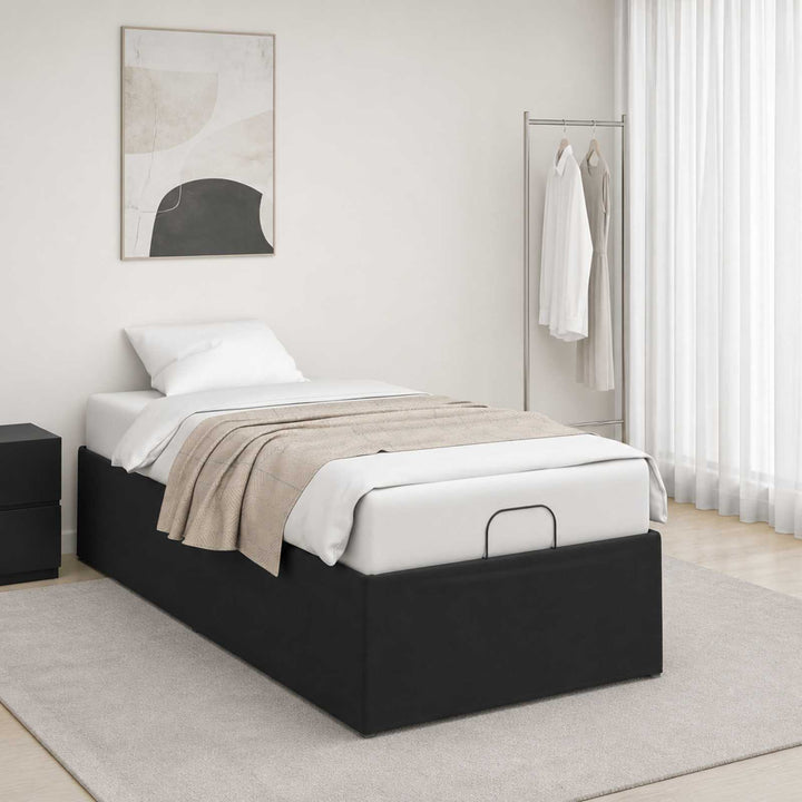 Elektrisk Justerbar Sengetramme Sort 200 x 90 x 33,5 cm Stål