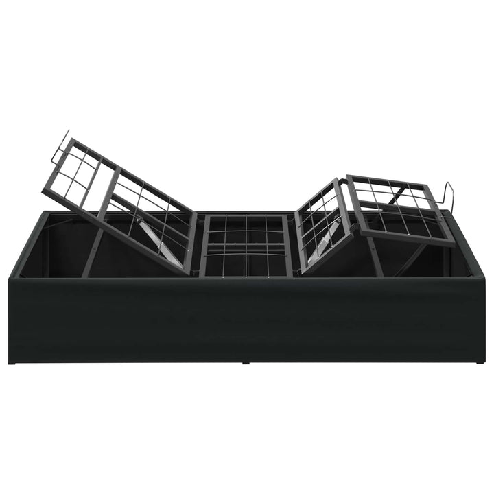 Elektrisk Justerbar Sengetramme Sort 200 x 80 x 33,5 cm Stål