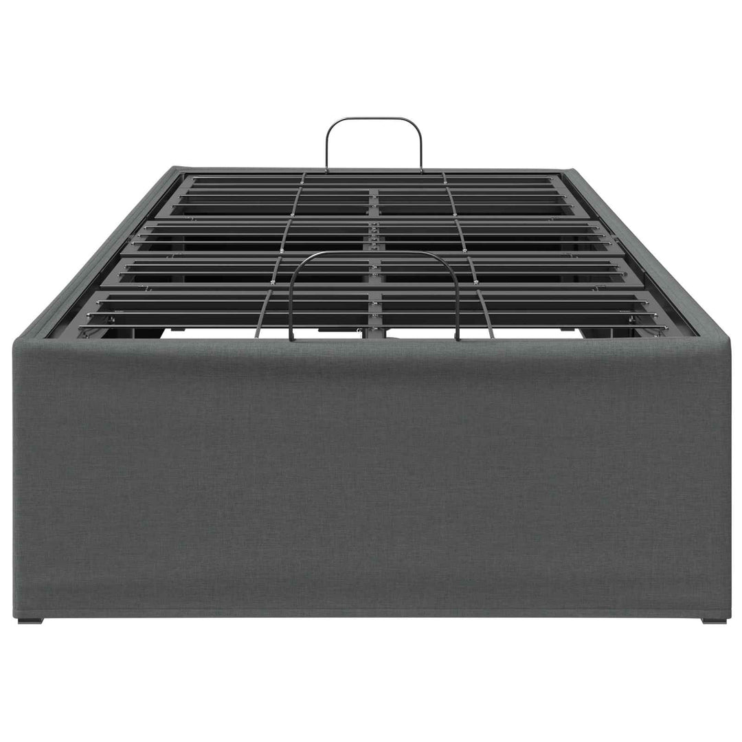 Elektrisk Justerbar Sengetramme Mørkegrå 200 x 90 x 33,5 cm
