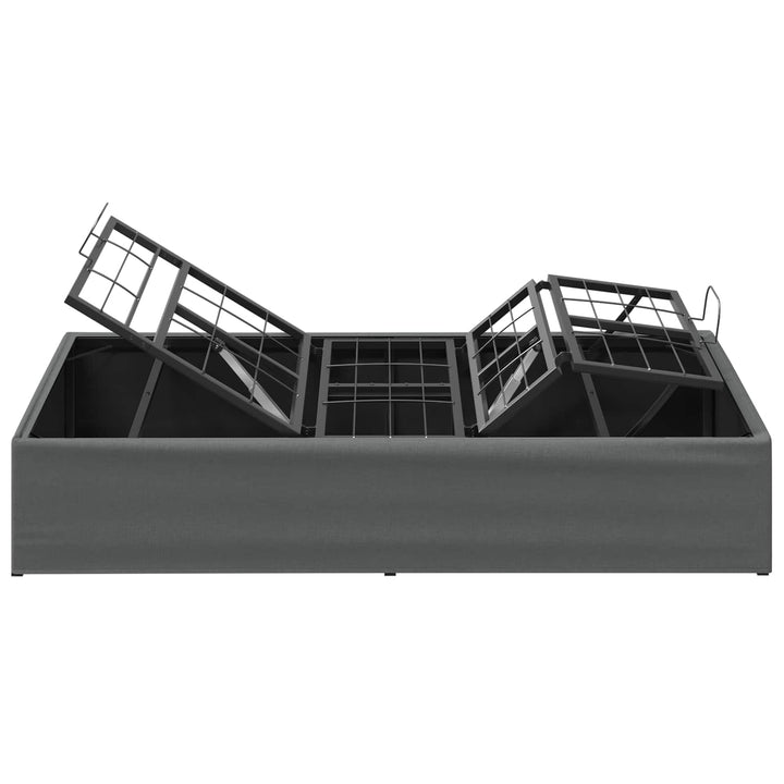 Elektrisk Justerbar Sengetramme Mørkegrå 200 x 90 x 33,5 cm