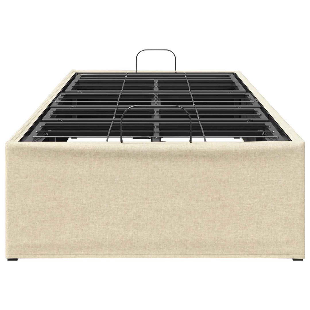 Elektrisk Justerbar Sengetramme Cremefarvet 200 x 90 x 33,5 cm