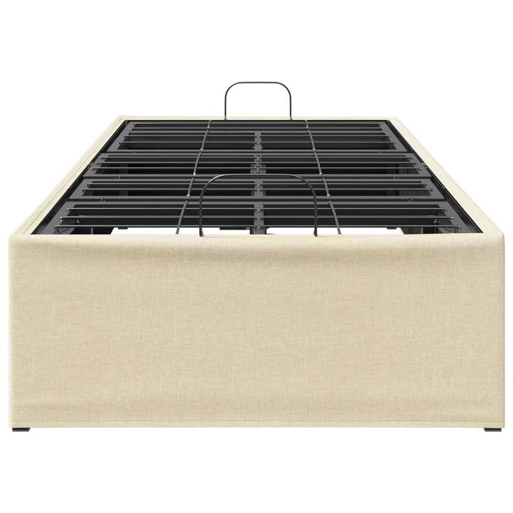 Elektrisk Justerbar Sengetramme Cremefarvet 200 x 90 x 33,5 cm
