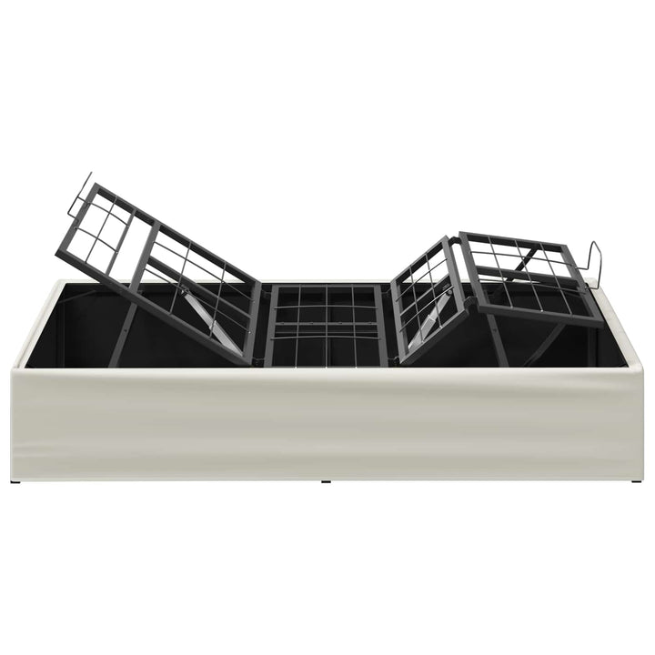 Elektrisk Justerbar Sengetramme Hvid 200 x 90 x 33,5 cm Stål