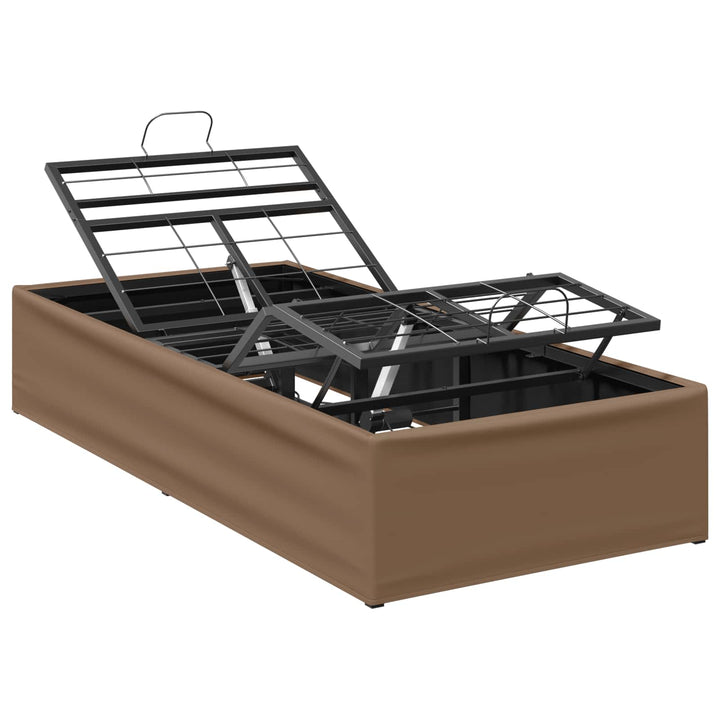 Elektrisk Justerbar Sengetramme Gyldenbrun 200 x 90 x 33,5 cm