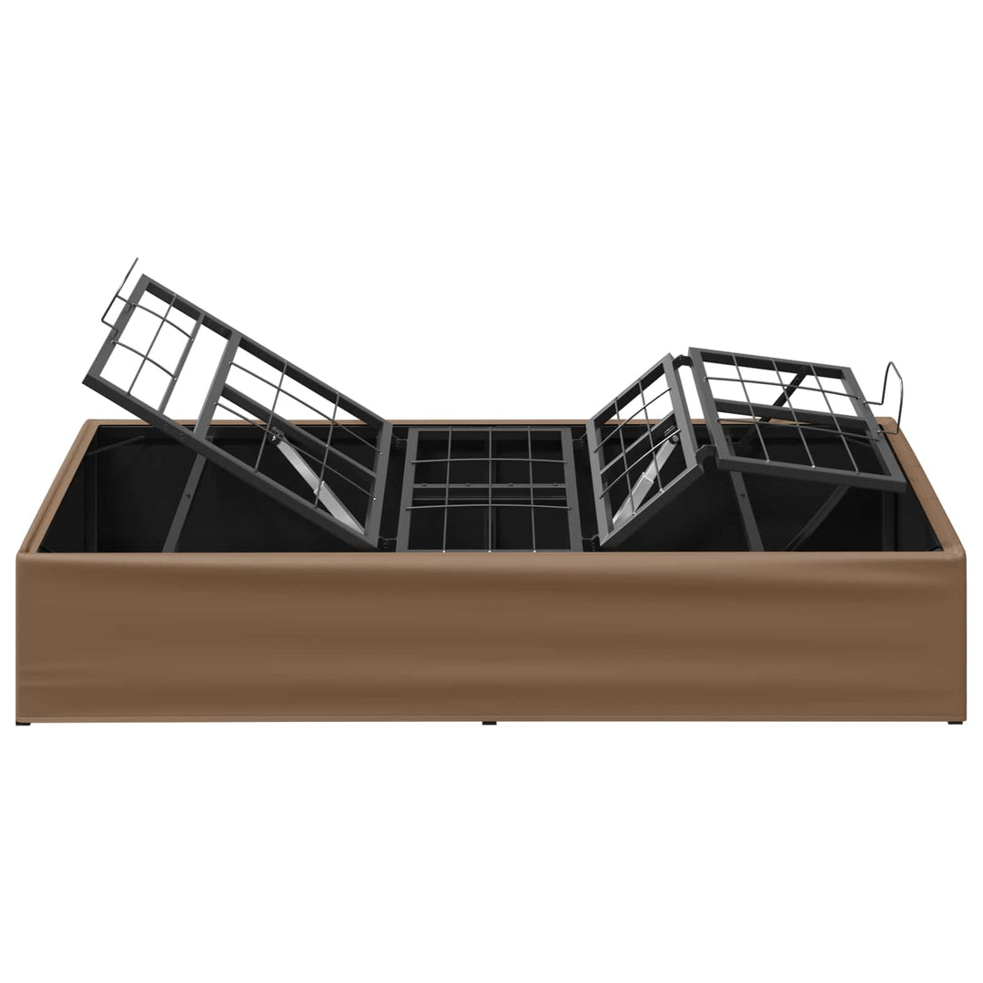 Elektrisk Justerbar Sengetramme Gyldenbrun 200 x 90 x 33,5 cm