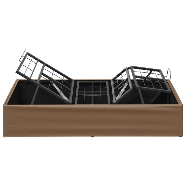 Elektrisk Justerbar Sengetramme Gyldenbrun 200 x 90 x 33,5 cm