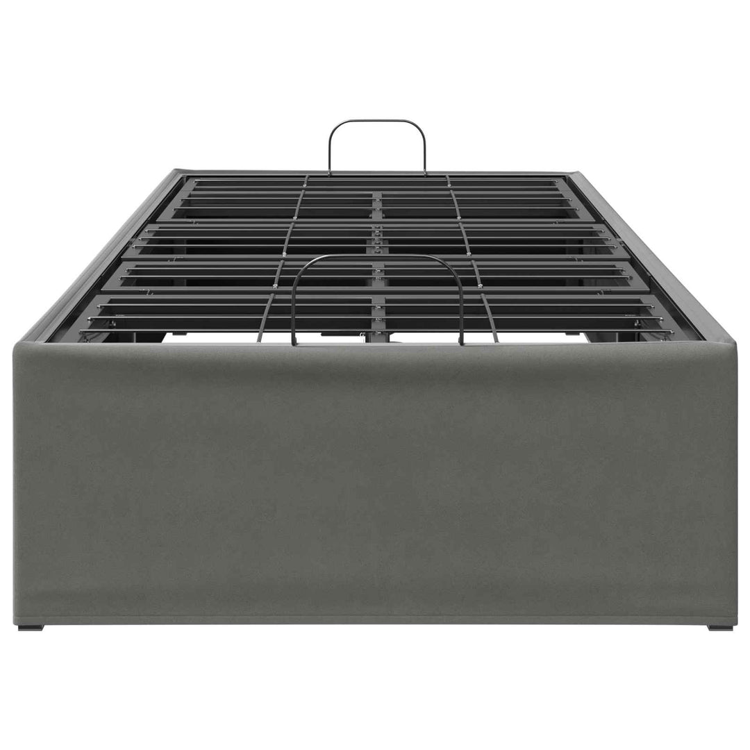 Elektrisk Justerbar Sengetramme Mørkegrå 200 x 90 x 33,5 cm