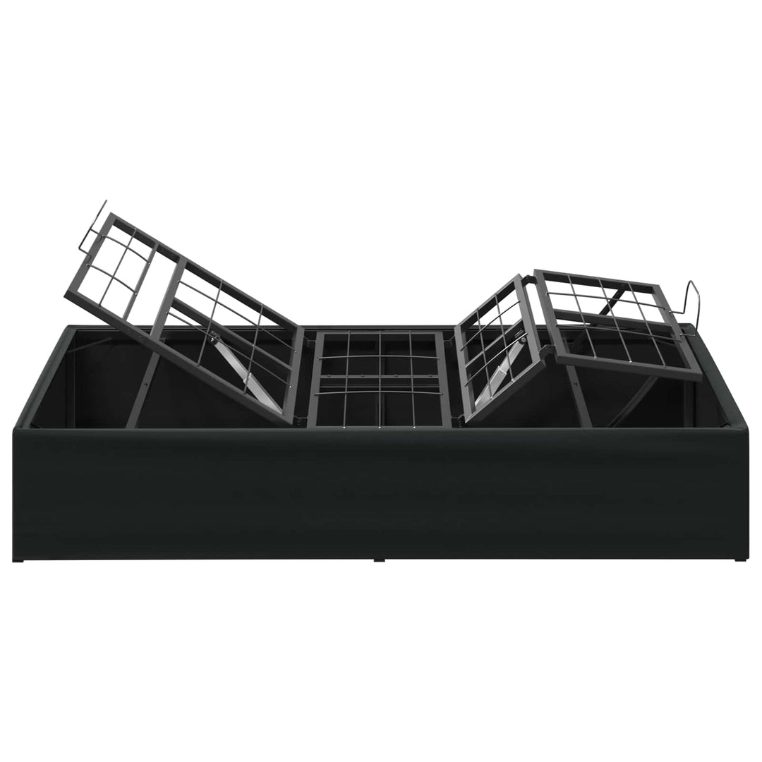 Elektrisk Justerbar Sengetramme Sort 200 x 90 x 33,5 cm Stål