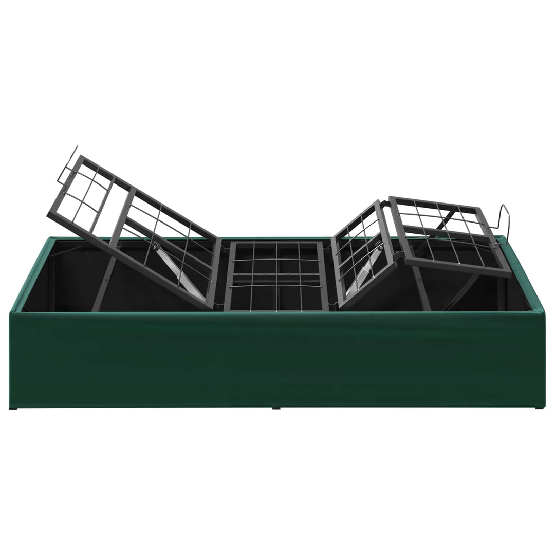 Elektrisk Justerbar Sengetramme Skovgrøn 200 x 90 x 33,5 cm