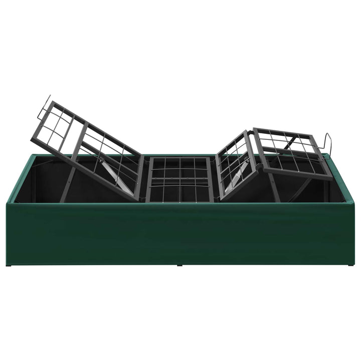 Elektrisk Justerbar Sengetramme Skovgrøn 200 x 90 x 33,5 cm