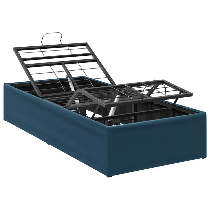 Elektrisk Justerbar Sengetramme Blå 200 x 90 x 33,5 cm Stål