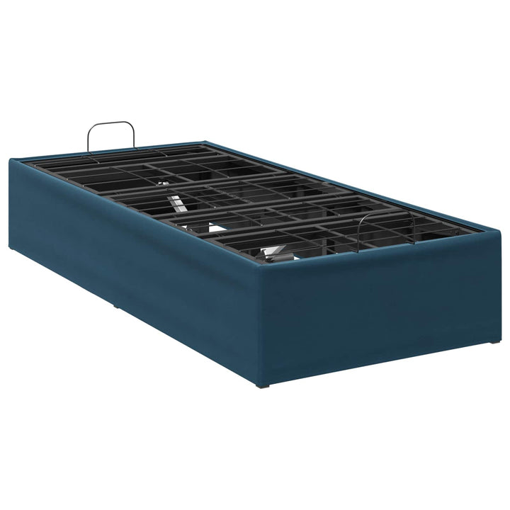 Elektrisk Justerbar Sengetramme Blå 200 x 90 x 33,5 cm Stål