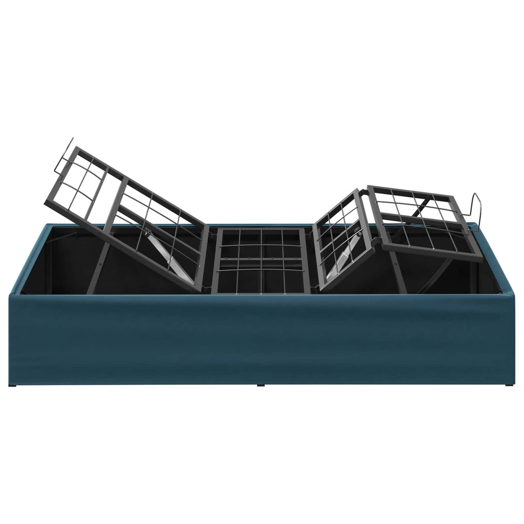 Elektrisk Justerbar Sengetramme Blå 200 x 90 x 33,5 cm Stål
