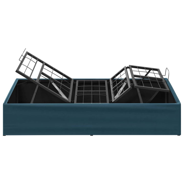 Elektrisk Justerbar Sengetramme Blå 200 x 90 x 33,5 cm Stål