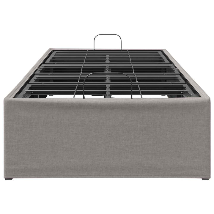 Elektrisk Justerbar Sengetramme Gråbrun 200 x 100 x 33,5 cm