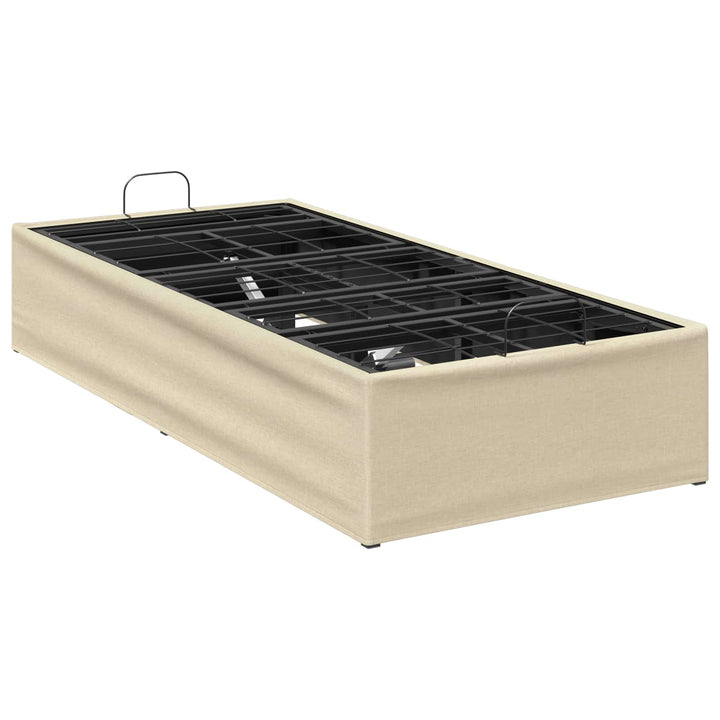 Elektrisk Justerbar Sengetramme Cremefarvet 200 x 100 x 33,5 cm