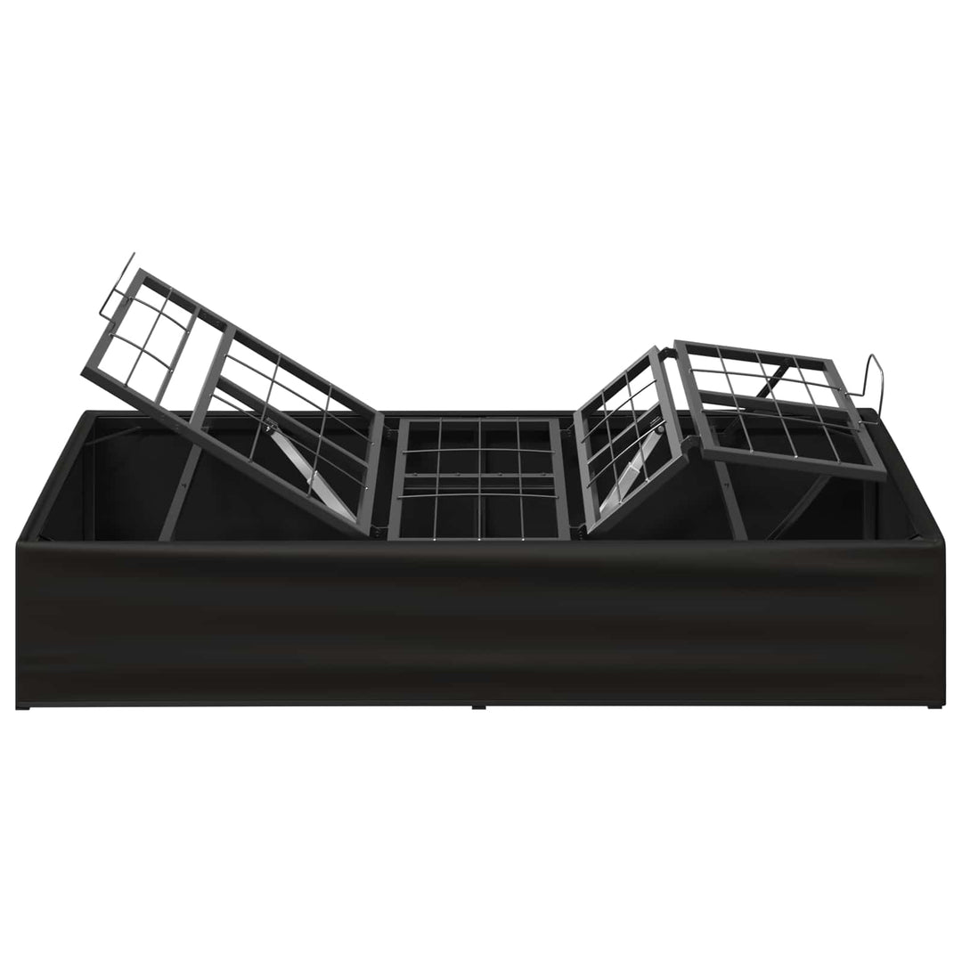 Elektrisk Justerbar Sengetramme Sort 200 x 100 x 33,5 cm Stål